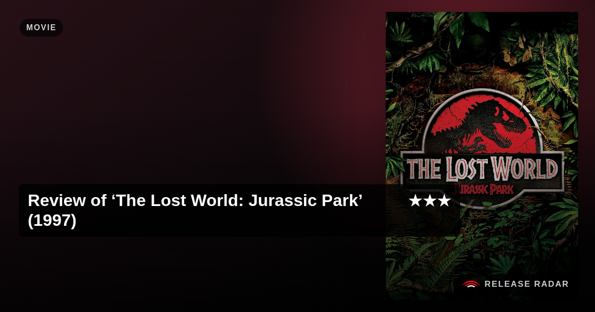 Review of ‘The Lost World: Jurassic Park’ (1997)